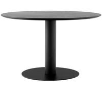 &Tradition Table In Between SK11 & SK12 - Ø120 cm - chêne, laqué noir