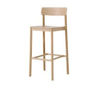 &Tradition Tabouret de bar Betty TK16 Bar Chair 75 cm Chêne laqué