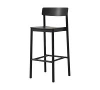 &Tradition Tabouret de bar Betty TK16 Bar Chair 75 cm Frêne laqué noir