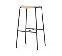 &Tradition Tabouret de bar Pavilion AV38 79 cm Black-lacquered oak