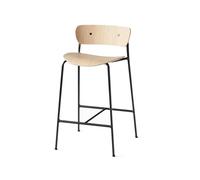 &Tradition Tabouret de bar Pavilion AV7 chêne laqué. structure en acier