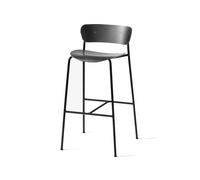 &Tradition Tabouret de bar Pavilion AV9 black. structure en acier