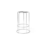 Wire VP15 Tabouret de comptoir H65 Acier inoxydable