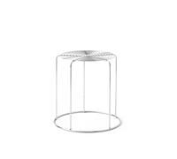 &Tradition Tabouret Wire VP11 Acier inoxydable