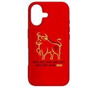 Traditional Art Chinese New Year 2021 Year of The Ox Coque pour iPhone 17