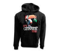 Traditional Craft Limited Guinness Sweat à capuche de Noël Toucan Noir, Noir , M