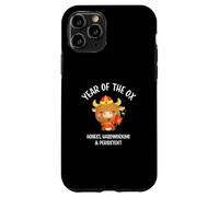 Traditional Happy Chinese New Year 2021 Year of the Ox Coque pour iPhone 11 Pro
