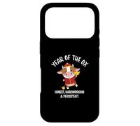 Traditional Happy Chinese New Year 2021 Year of The Ox Coque pour iPhone 17 Pro