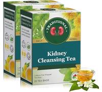 Traditional Healthy Organic Kidney Cleansing Tea | Healthy Organic Kidney Cleansing Tea | Herbal Kidney Cleansing Tea, CertifiCure Kidney Organic Tea, China Kidney Cleanse Tea, 20 Bags/Box (2Box)