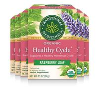 Traditional Medicinals Healthy Cycle Tea, 16 Tea Bags (Pack of 6)