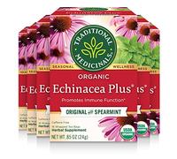 Traditional Medicinals Organic Echinacea Plus Tea, 16 Tea Bags (Pack of 6) by Traditional Medicinals