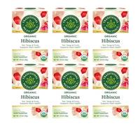 Traditional Medicinals Organic Hibiscus Herbal Tea - 16 bags per pack -- 6 packs per case. by Traditional Medicinals