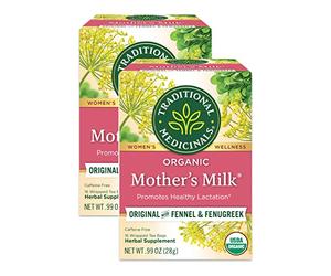 Traditional Medicinals Teas Organic Mother's Milk Herbal Tea, 32 Count