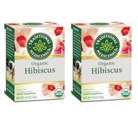 Traditional Medicinals Thé, hibiscus bio, soutient votre système cardiovasculaire, 16 sachets de thé (lot de 2)