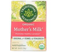 Traditional Medicinals Lot de 16 sachets de thé bio pour femme au lait maternel
