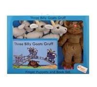 Traditional Story Sets 3 Billy Goats-W/Finger Puppets
