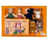 The Puppet Company - Traditional Story Sets - The Gingerbread Man Finger Puppet Set, PC007907