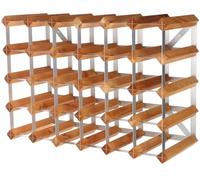 Traditional Wine Rack - 30 Bottle fully assembled Wine Rack Barprofessional_WRKC030 Casier à vin pour 30 bouteilles Multicolore