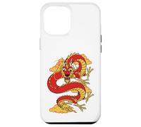 Traditional Zodiac Lucky Red Oriental Chinese Dragon Coque pour iPhone 12 Pro Max