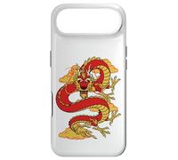 Traditional Zodiac Lucky Red Oriental Chinese Dragon Coque pour iPhone Air