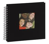 traditionnel - 48 pages noires - 96 photos - Couverture Noire 24x21cm + fenêtre