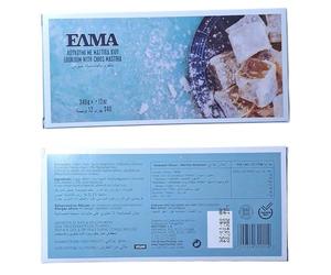 Traditionnel Chypre Grec Loukoumi Delight Sweets ELMA ΕΛΜΑ 340 g - Saveur Chios Mastic