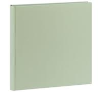 traditionnel FINE ART PASTEL - 80 pages blanches + feuillets cristal - 320 photos - Couverture Verte tilleul 30x30cm