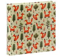 traditionnel FOREST FOX - 100 pages blanches + feuillets cristal - 400 photos - Couverture Multicolore 30x30cm