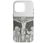 Traditionnelle catholique missale Roman de Jésus Crucifixion Coque pour iPhone 16 Pro