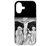 Traditionnelle catholique missale Roman de Jésus Crucifixion Coque pour iPhone 17