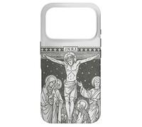 Traditionnelle catholique missale Roman de Jésus Crucifixion Coque pour iPhone 17 Pro
