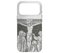 Traditionnelle catholique missale Roman de Jésus Crucifixion Coque pour iPhone 17 Pro Max