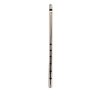 Traditionnelle indienne Handcrafted Métal Argent Bansuri Flûte Instrument de musique