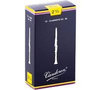 Vandoren Anches clarinette Si bémol Traditionnelles Force 2,5