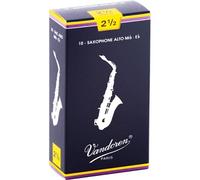 Vandoren – Anches pour saxophone alto Traditionnelles – Force 2,5 – Boîte de 10