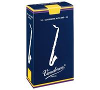Vandoren Anches pour clarinette alto Traditionnelles 3,5 – Lot de 10