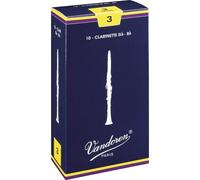 Vandoren Anches pour clarinette en si bémol Traditionnelles CR103 Force 3 Boîte 10