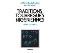 Traditions touarègues nigériennes - Zakara Aghali - L'harmattan - broché - Livre