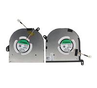 TRADOCK Ventilateur de refroidissement CPU et GPU pour Dell XPS 15 9500 Precision 5550 0DJH35 009RK6
