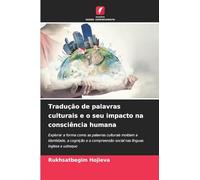 Tradução de palavras culturais e o seu impacto na consciência humana