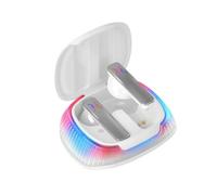 Traducteur, 4 modes de traduction en ligne et hors, casque 74 langues, VO intelligente, prise charge temps réel la conversion AI,pour les voyages/apprentissages(White)