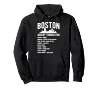 Traducteur d'accent de Boston - Funny Boston Speak Sweat à Capuche