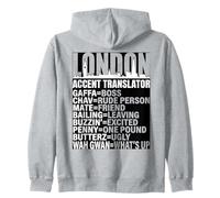 Traducteur d'accent de Londres drôle du sud Sweat à Capuche