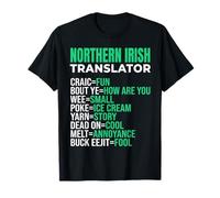 Traducteur d'accent d'Irlande du Nord Drôle Irlande T-Shirt