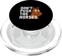Traducteur de Citation Humoristique Don't Push The Horses PopSockets PopGrip pour MagSafe