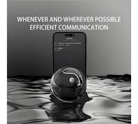 Traducteur de Langue HY-T26 Pro, traducteur de Casque HY T26 Pro, Prend en Charge Plus de 75 Langues différentes, équipé d'une Application AI, BT 5.4, Son stéréo HiFi, traducteur de Langue(Purple)