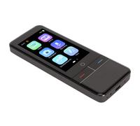 Traducteur de langue WiFi 1 Go 8 Go 139 en ligne 57 langues d'enregistrement de photos hors ligne Écran tactile 2,95 pouces Traducteur vocal bidirectionnel Noir