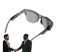 Traducteur de lunettes intelligentes - Lunettes d'interprétation, plus de 100 langues, légères et élégantes pour homme et femme, voyage, lecture, affaires