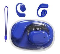Traducteur d'écouteurs en temps réel - Dispositif d'interprétation intelligent sans fil | Casque d'assistant de langue ouvert avec fonction audio en direct pour la communication en voyage, les études