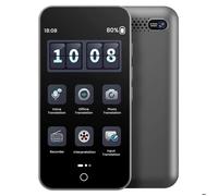 Traducteur IA vocal photo 142 langues Fonction hors ligne écran 4.0"" Noir